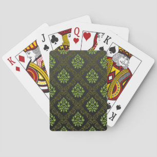 Baraja De Cartas Fondo de escritorio Floral Verde