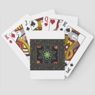 Baraja De Cartas Fondo de estrellas girando