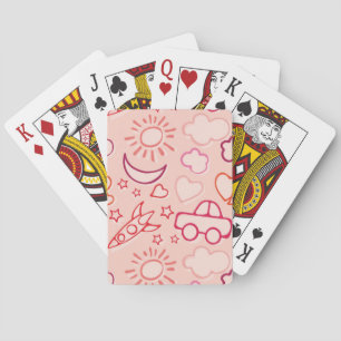 Baraja De Cartas fondo de juguete