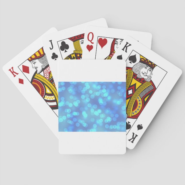 Baraja De Cartas Fondo de la laguna azul (Reverso)