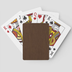 Baraja De Cartas Fondo de madera granoso rústico oscuro