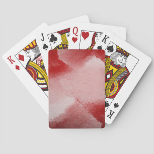 Baraja De Cartas fondo de pintura abstracta