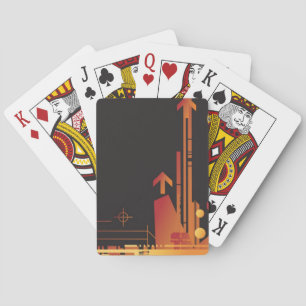 Baraja De Cartas Fondo de semitono técnico 2