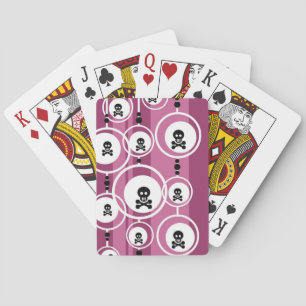 Baraja De Cartas Fondo del Grunge