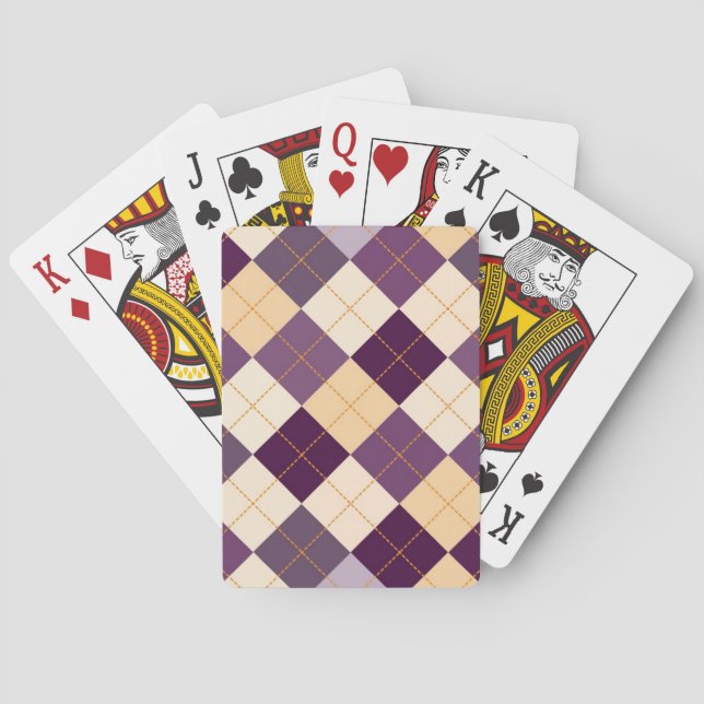 Baraja De Cartas Fondo del suéter (Reverso)