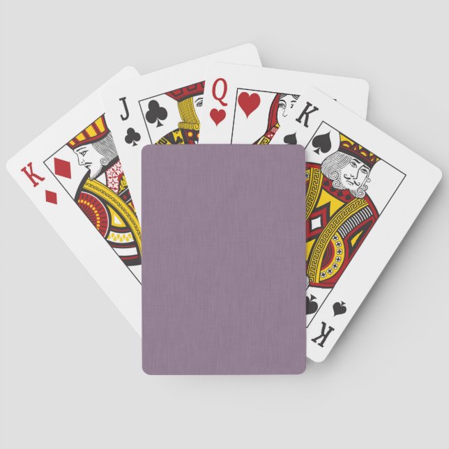 Baraja De Cartas Fondo morado texturizado calmado y simple (Reverso)