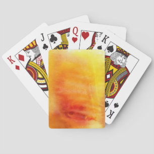 Baraja De Cartas Fondo pintado a mano 19 de la acuarela abstracta