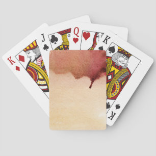 Baraja De Cartas Fondo pintado a mano de acuarela abstracta 3