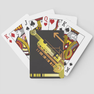 Baraja De Cartas Fondo técnico de medio tono 5