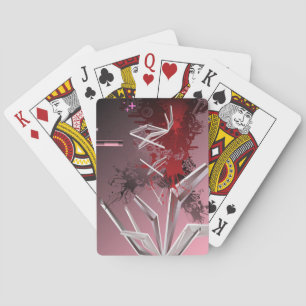 Baraja De Cartas Fondos del diseño