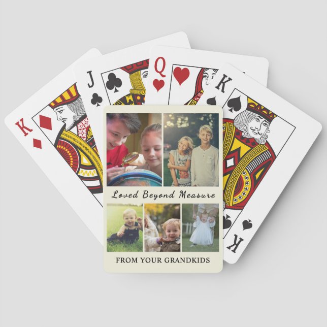 Baraja De Cartas For Grandparents – Loved Beyond Measure Cards (Reverso)