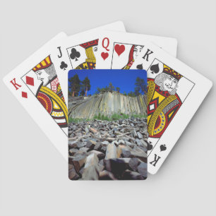 Baraja De Cartas Formaciones de basalto de Devils Postpile