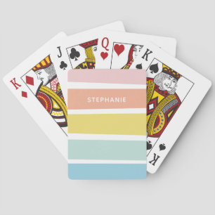 Baraja De Cartas Formas personalizadas simples, simples, personaliz