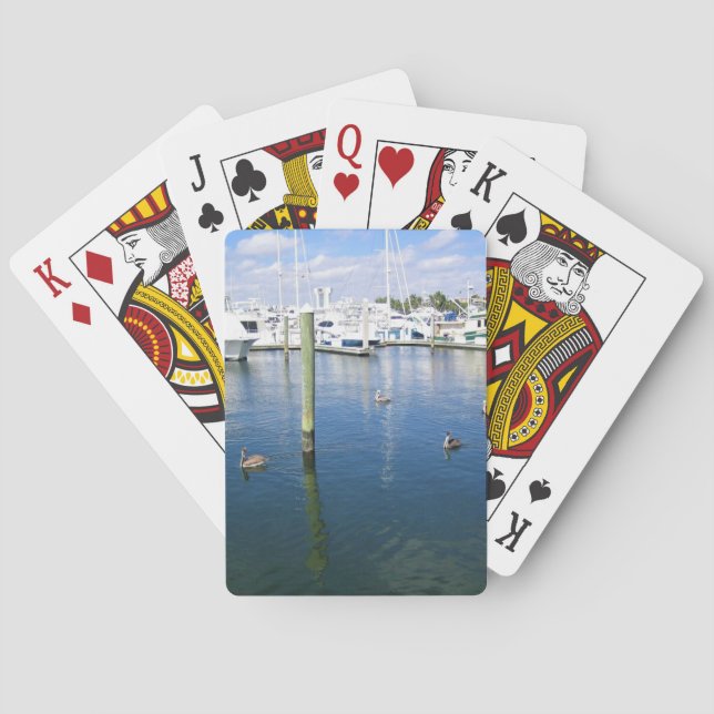 Baraja De Cartas Fort Lauderdale, Florida (Reverso)