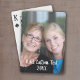 Baraja De Cartas Foto completa - Texto de Personalizado vertical (Add your photo to these personalized playing cards)