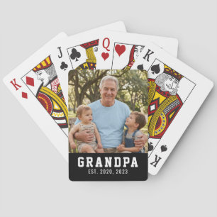 Baraja De Cartas Foto de Abuelo Negro Fundador