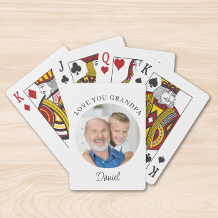 Baraja De Cartas Foto de amor a abuelo