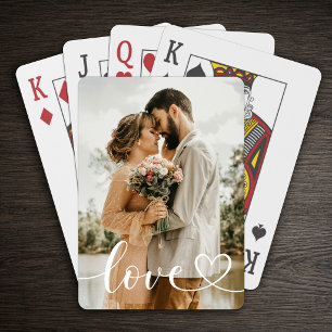 Baraja De Cartas Foto de Amor Personalizada