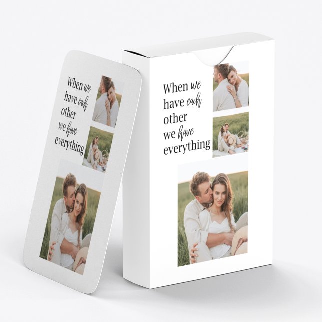 Baraja De Cartas Foto de colección moderna de pareja romántica rega (Subido por el creador)
