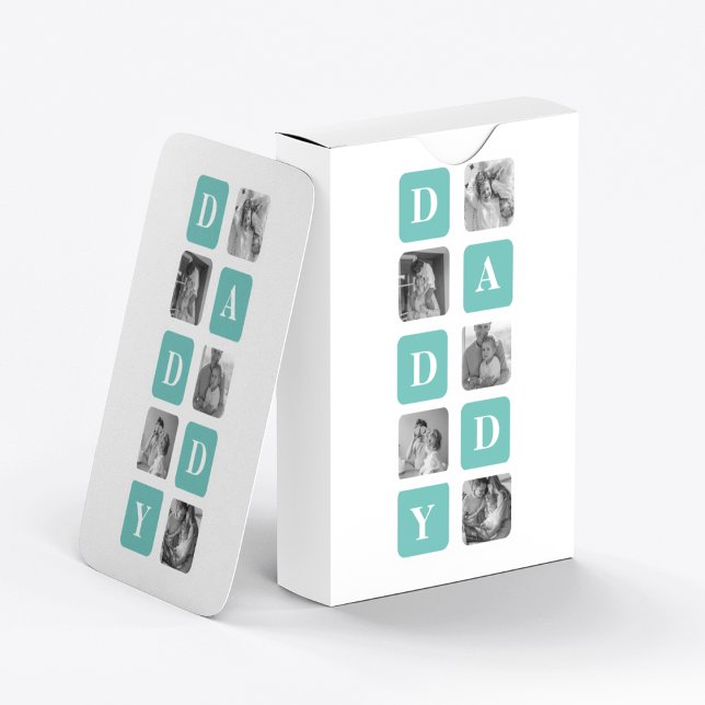 Baraja De Cartas Foto de colección moderna Regalo del Día de los Pa (Subido por el creador)