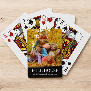 Baraja De Cartas Foto de familia caprichosa