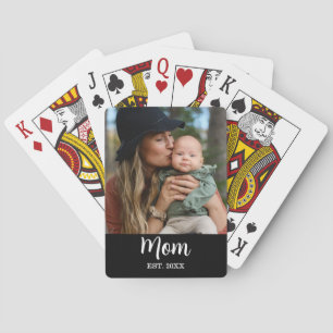 Baraja De Cartas Foto de guión de mamá estimada