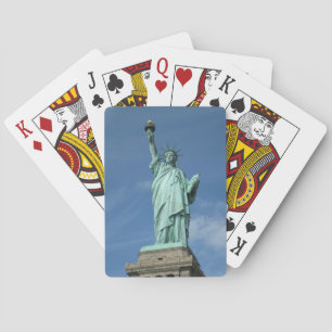 Baraja De Cartas Foto de la estatua de la libertad