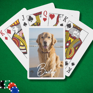 Baraja De Cartas Foto de mascota personalizada