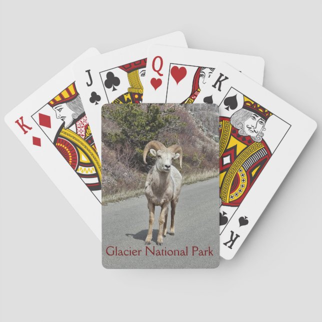 Baraja De Cartas Foto de oveja bighorn (Reverso)