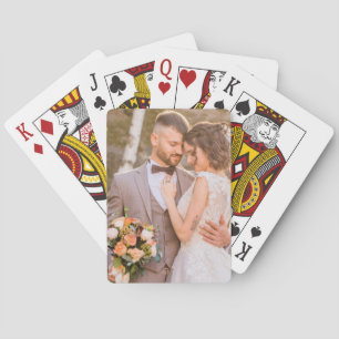 Baraja De Cartas Foto de pareja Personalizado personalizada