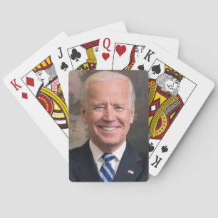 Baraja De Cartas Foto de retrato de Joe Biden