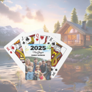 Baraja De Cartas Foto de Reunión Familiar