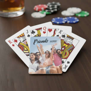 Baraja De Cartas Foto de un amigo personalizado