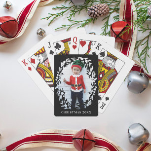 Baraja De Cartas Foto de Wreath Holiday