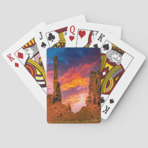 Baraja De Cartas Foto del Valle del Monumento