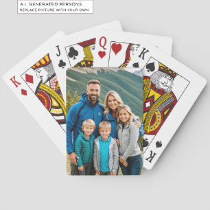 Baraja De Cartas Foto Familia Personalizada 1