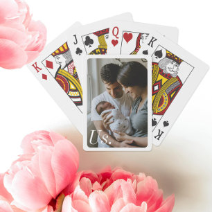 Baraja De Cartas Foto familiar de personalizado