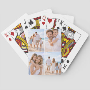 Baraja De Cartas Foto familiar personalizada
