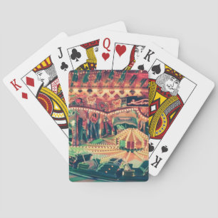 Baraja De Cartas Foto filtrada de feria retro