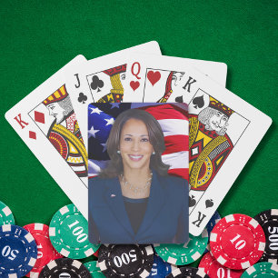 Baraja De Cartas Foto Harris 2024 - foto de Kamala Harris