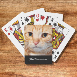 Baraja De Cartas Foto Mascota moderna