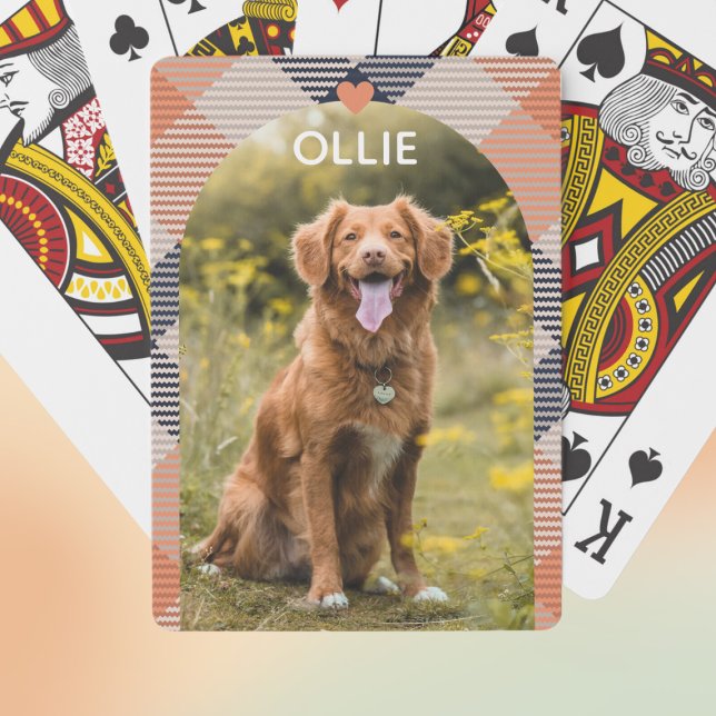 Baraja De Cartas Foto Mascota personalizada de Retro Arc (Subido por el creador)