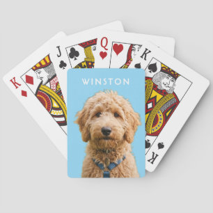 Baraja De Cartas Foto Perros Personalizados Nombre - LEER DESCRIPCI