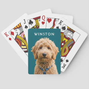 Baraja De Cartas Foto Perros Personalizados Nombre - LEER DESCRIPCI