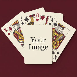 Baraja De Cartas Foto personalizada