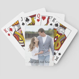 Baraja De Cartas Foto Personalizada Agrega tu Texto