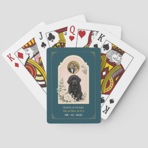 Baraja De Cartas Foto personalizada de regalo de boda de Terranova