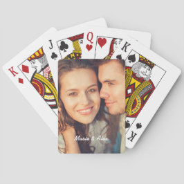 Baraja De Cartas Foto personalizado
