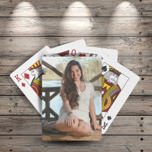 Baraja De Cartas Foto personalizado personalizada