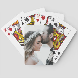 Baraja De Cartas Foto Personalizado personalizada de doble cara 